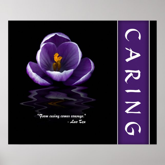 Póster Caring Inspirational Poster (Frente)