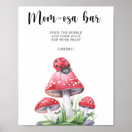 Póster Cariñosa - barra de Mom-osa