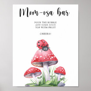 Póster Cariñosa - barra de Mom-osa
