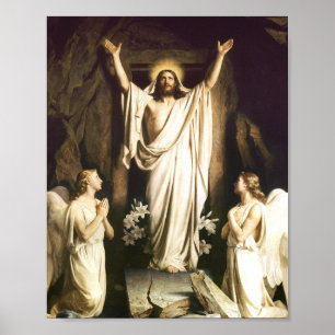 Póster Carl Bloch - Resurrección De Cristo