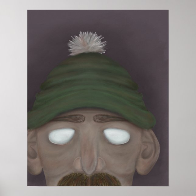 Póster Carl el espeluznante (Frente)