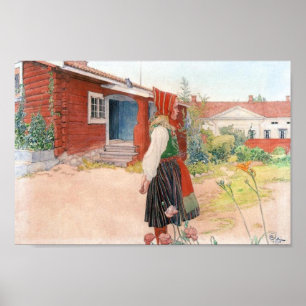 Póster Carl Larsson el hogar de Falun