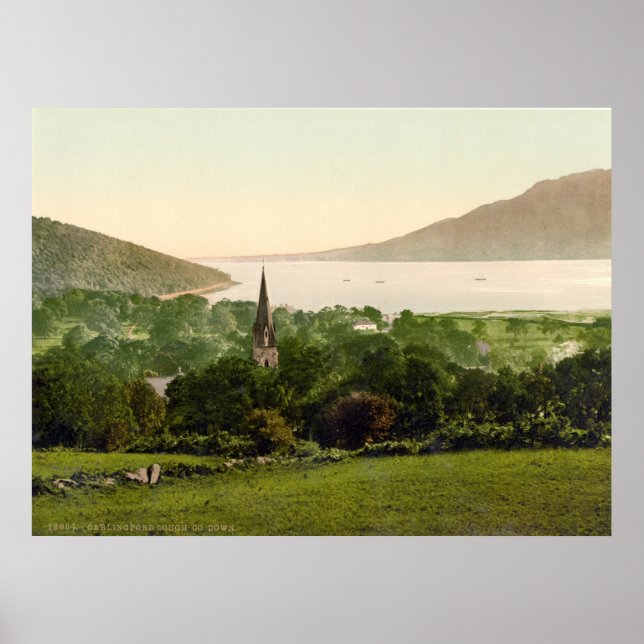 Póster Carlingford Lough, Co. Down, N. Ireland (Frente)