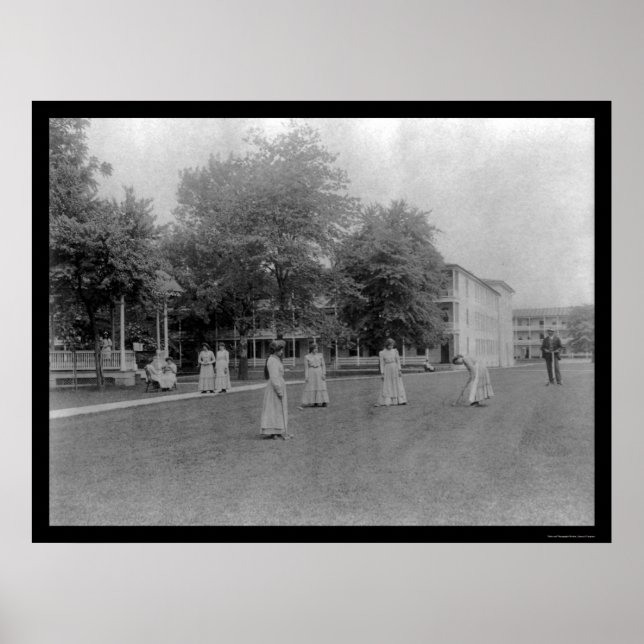 Póster Carlisle Indian School en Carlisle, PA 1901 (Frente)