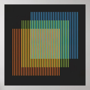 Póster Carlos Cruz Diez -  12