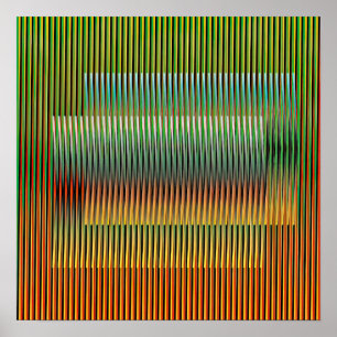 Póster Carlos Cruz Diez -  2002 Color Aditivo