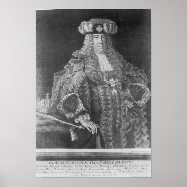 Póster Carlos VI, Sacro Emperador Romano (Frente)