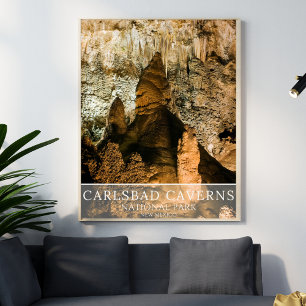 Póster Carlsbad Caverns NP, NM