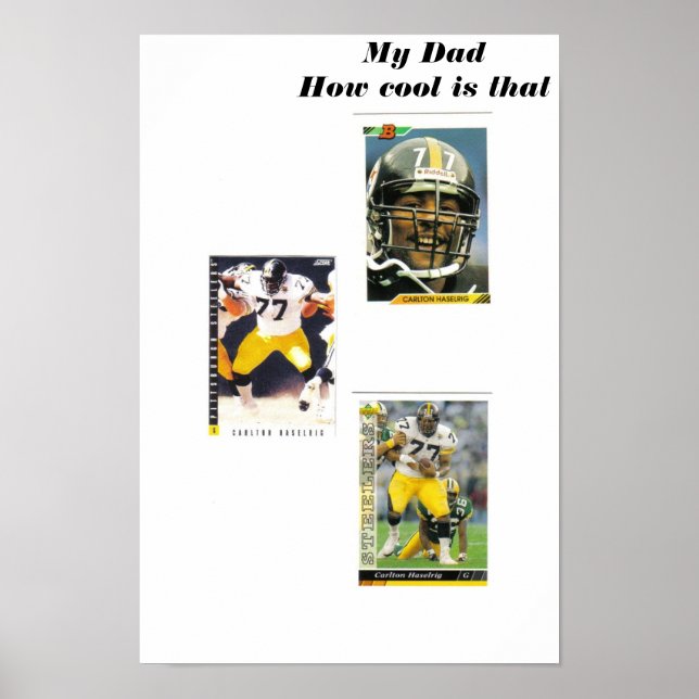 Póster Carlton Haselrig #77 (Frente)