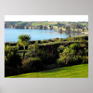 Póster Carlyon Bay, Cornwall