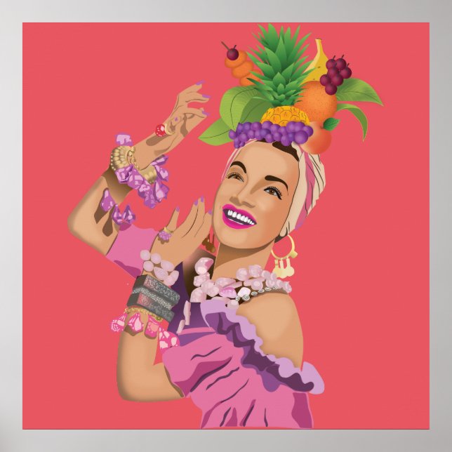 Póster Carme Miranda (Frente)