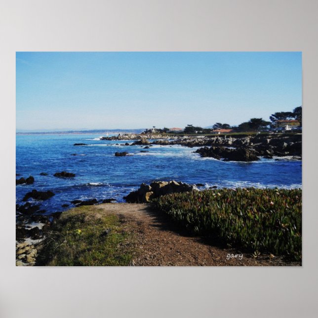 Póster Carmel A Orillas Del Mar (Frente)