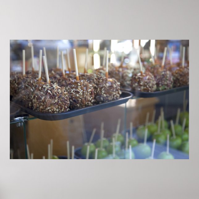 Póster Carmel apples, Pioneer Square, Seattle, (Frente)