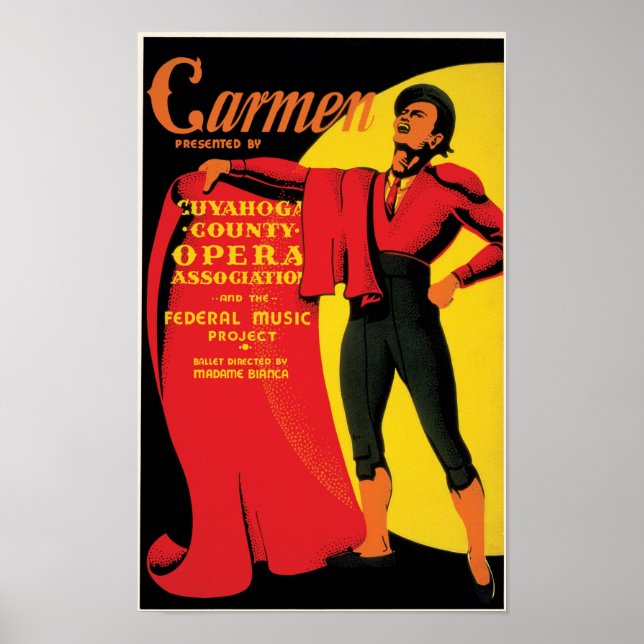 Póster Carmen (Frente)