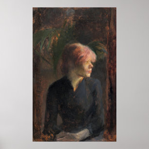 Póster Carmen Gaudin - Bella Artes de Toulouse-Lautrec
