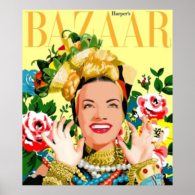 PÓSTER CARMEN MIRANDA (Frente)