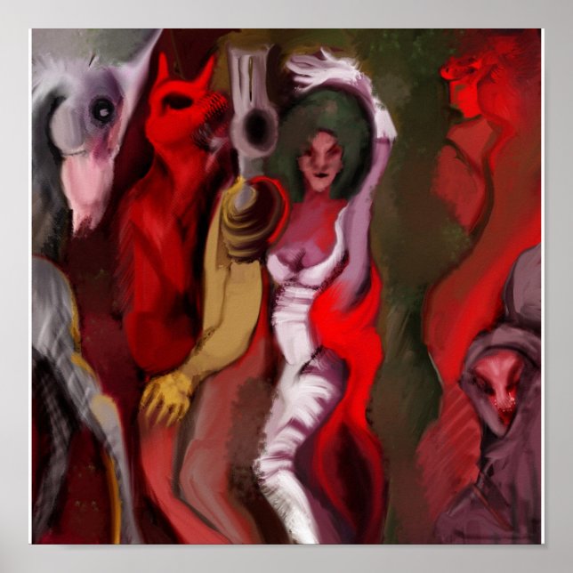 Póster Carnaval Brasil (Frente)