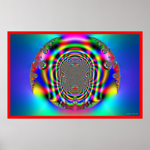 Póster Carnaval de colores.