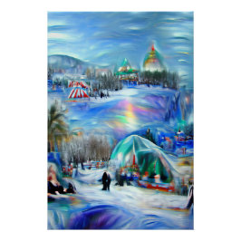 Póster Carnaval de invierno