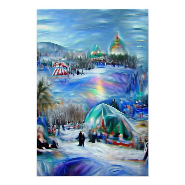 Póster Carnaval de invierno (Anverso)