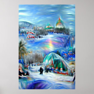 Póster Carnaval de invierno