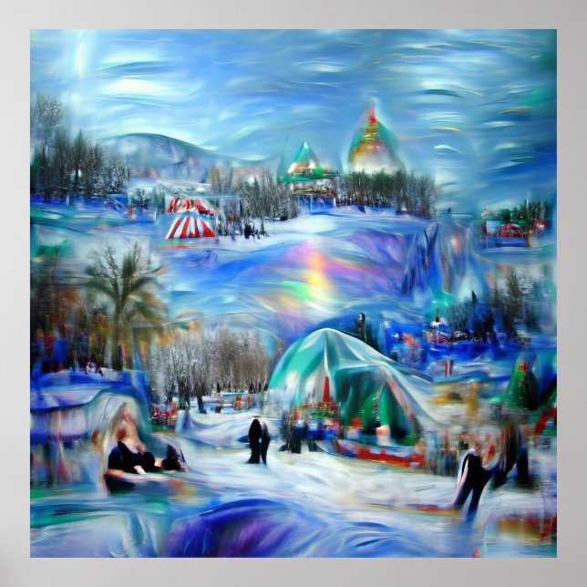 Póster Carnaval de invierno (Frente)