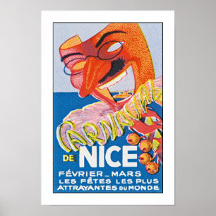 Póster Carnaval de Niza