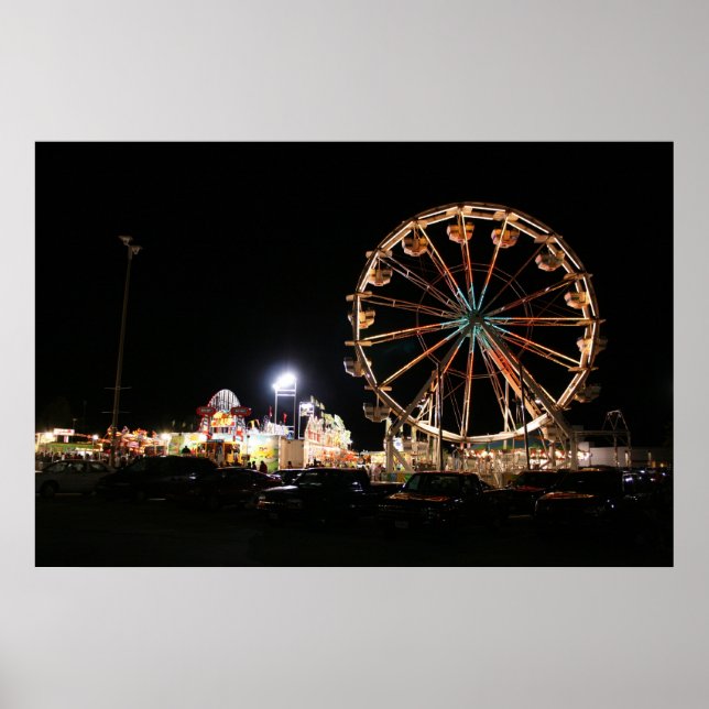 Póster Carnaval de noche de 2007 (Frente)