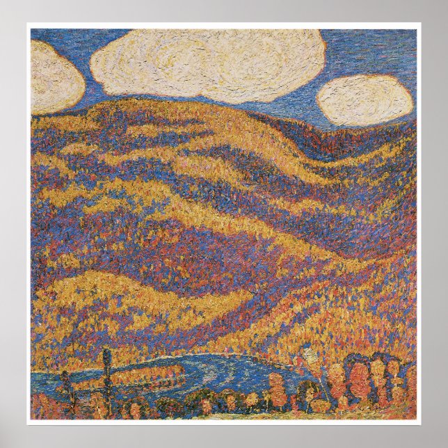 Póster Carnaval de otoño de 1908 Marsden Hartley (Frente)