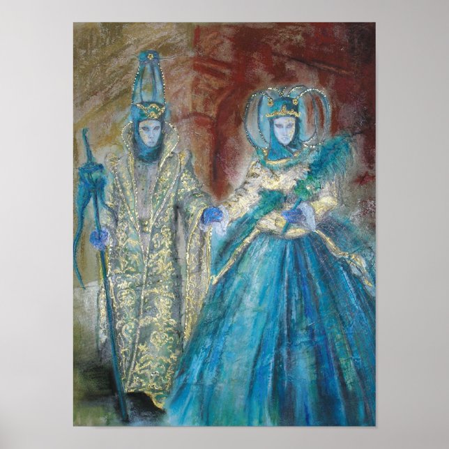 Póster Carnaval de Venecia (Frente)