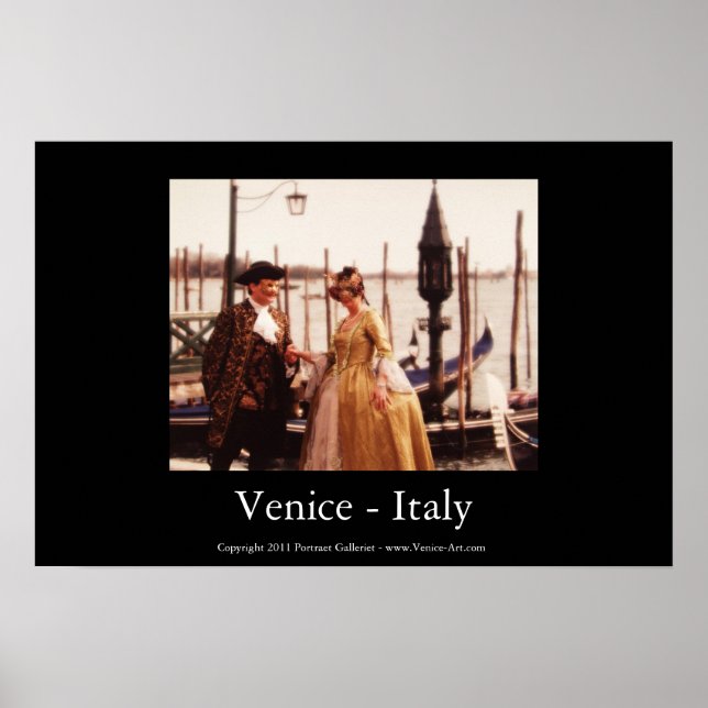 Póster Carnaval de Venecia 16 (Frente)