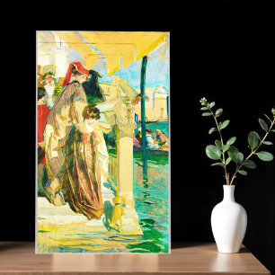 Póster Carnaval de Venecia, Lucien Simon