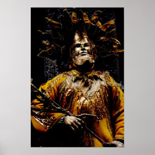 Póster Carnaval del poster de Venecia