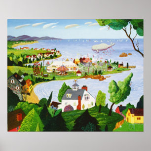 Póster Carnaval en la playa