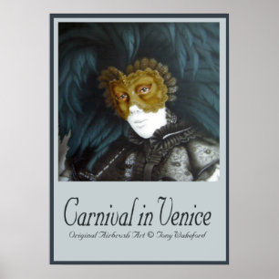 Póster Carnaval en Venecia