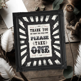 Póster Carnaval oscuro Psycho Circus Party Favor del Rótu