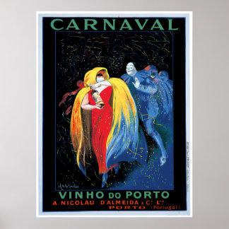 Póster "Carnaval" Vinho do Porto Poster