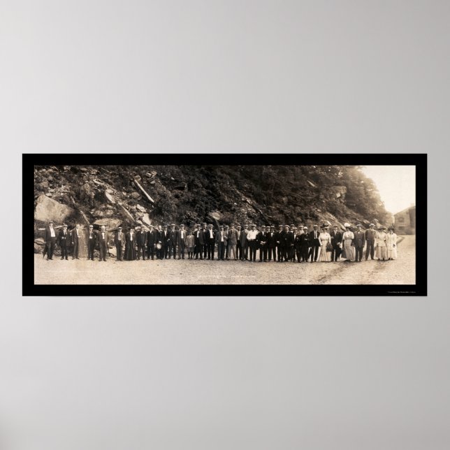 Póster Carnegie Steel Company Photo 1908 (Frente)