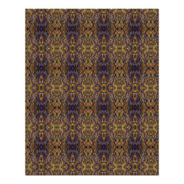 Póster Carnival Glass Grass With Orange Mold Fungus tiled