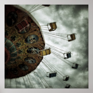 Póster Carnival Ride 1 Square Poster