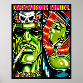 Póster Carnivorous™/La Bella y la Bestia