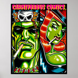 Póster Carnivorous™/La Bella y la Bestia