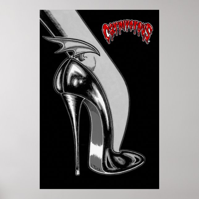 Póster Carnivorous™/Vampy Tacón Alto (Frente)