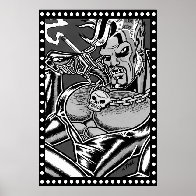 Póster Carnivorous™/Werebiker (Frente)