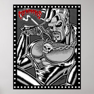 Póster Carnivorous™/Werebiker/Logotipo