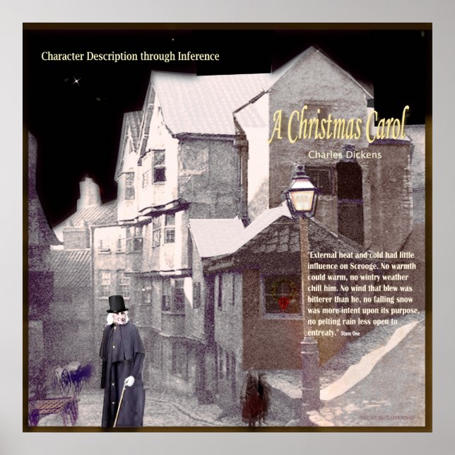 Póster Carol de Navidades: Inferencia (Frente)