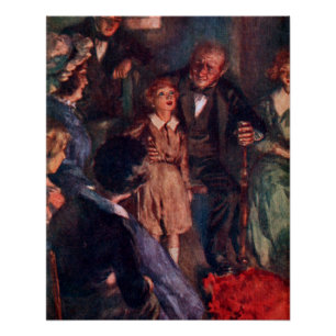 Póster Carol, un Navidad: La familia Cratchit