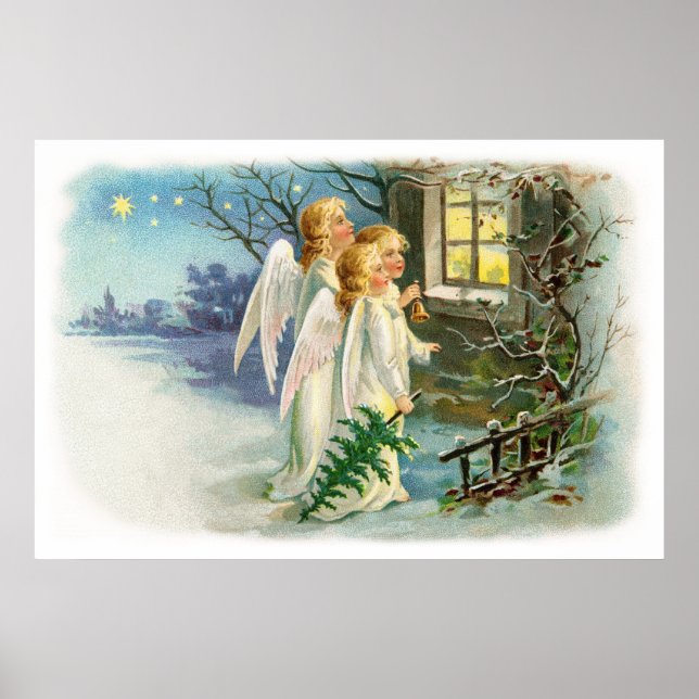 Póster Caroleros de la noche angélicos (Frente)