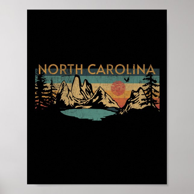 Póster Carolina del Norte (Frente)