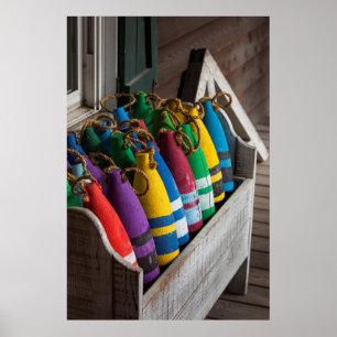 Póster Carolina del Norte, Bancos Exteriores Mar Nacional